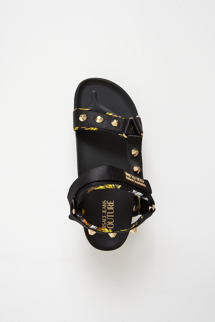 Sandały damskie na platformie VERSACE JEANS COUTURE
