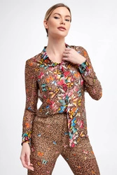 Koszula jedwabna BLUGIRL BLUMARINE