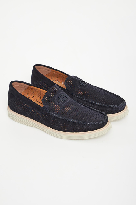 Loafersy męskie skórzane BALDININI
