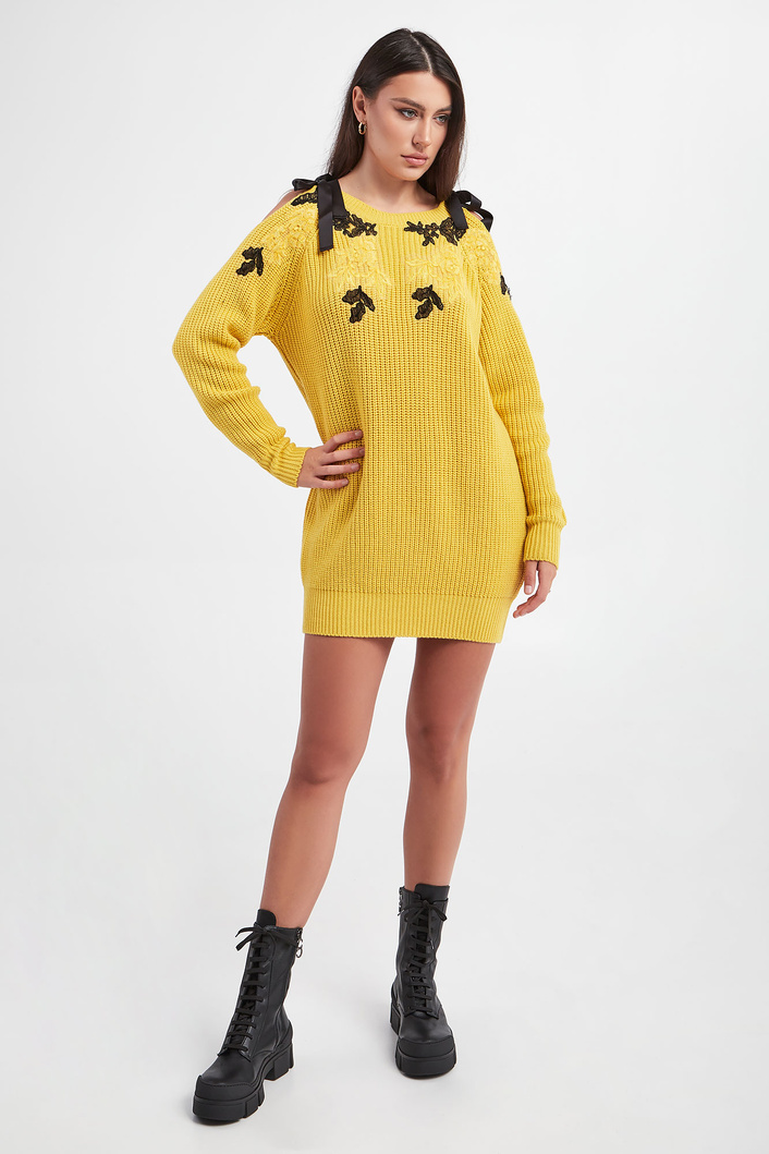 Sukienka wełniana ERMANNO FIRENZE