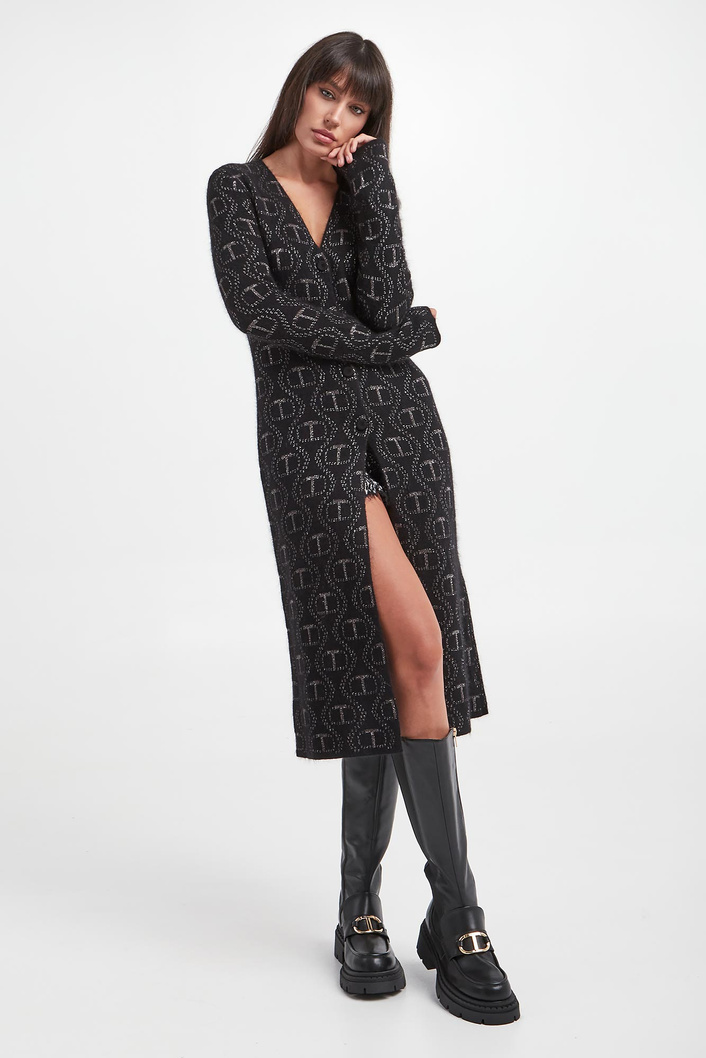 Kardigan damski długi TWINSET