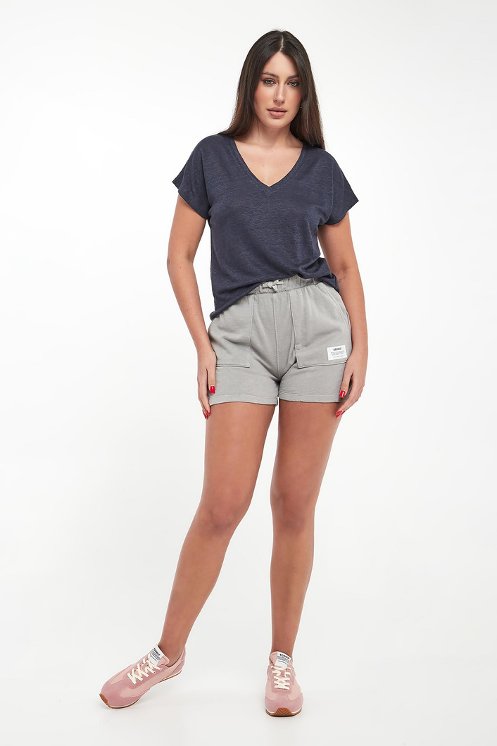 T-shirt damski lniany Arendal ECOALF