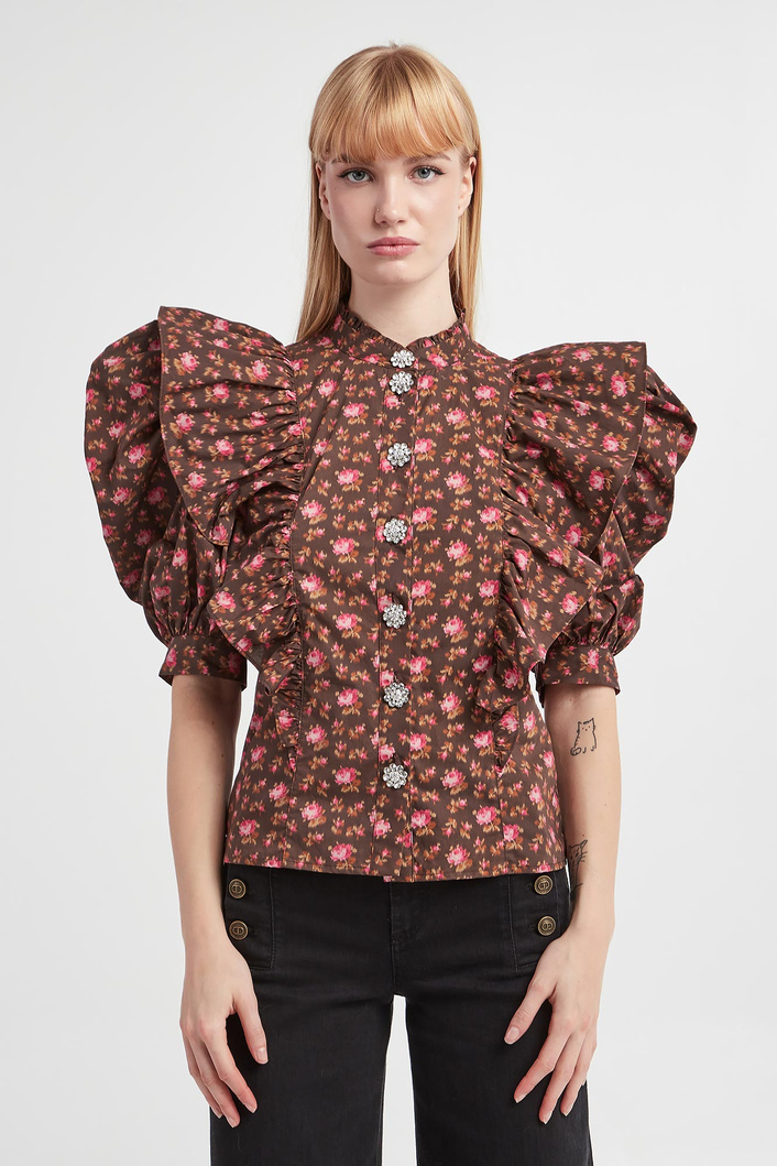 Koszula damska z falbanami CUSTOMMADE