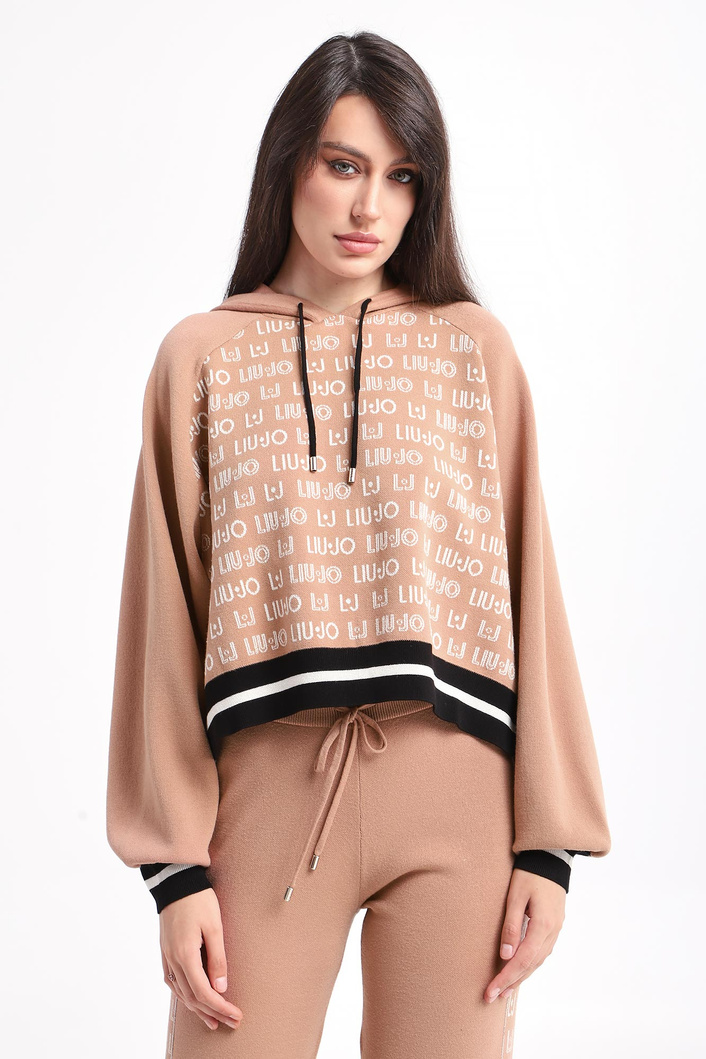 Sweter damski z kapturem LIU JO