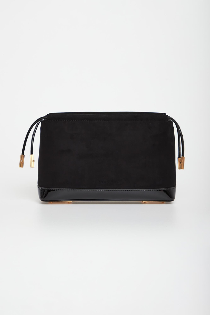 Torebka zamszowa do ręki ELISABETTA FRANCHI