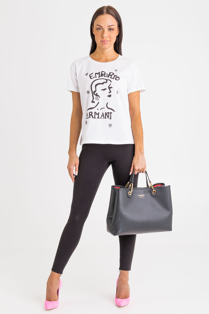 T-shirt damski EMPORIO ARMANI