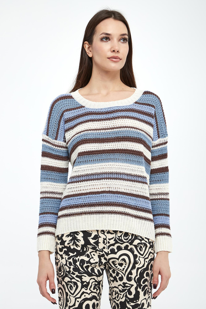 Sweter damski lniany Basilio WEEKEND MAX MARA