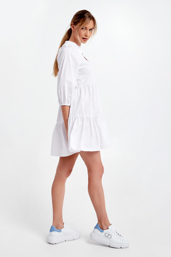 Sukienka popelinowa ERMANNO FIRENZE