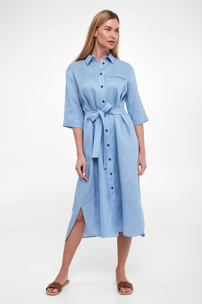 Sukienka lniana Salute MM