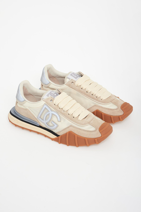 Sneakersy damskie skórzane DOLCE & GABBANA
