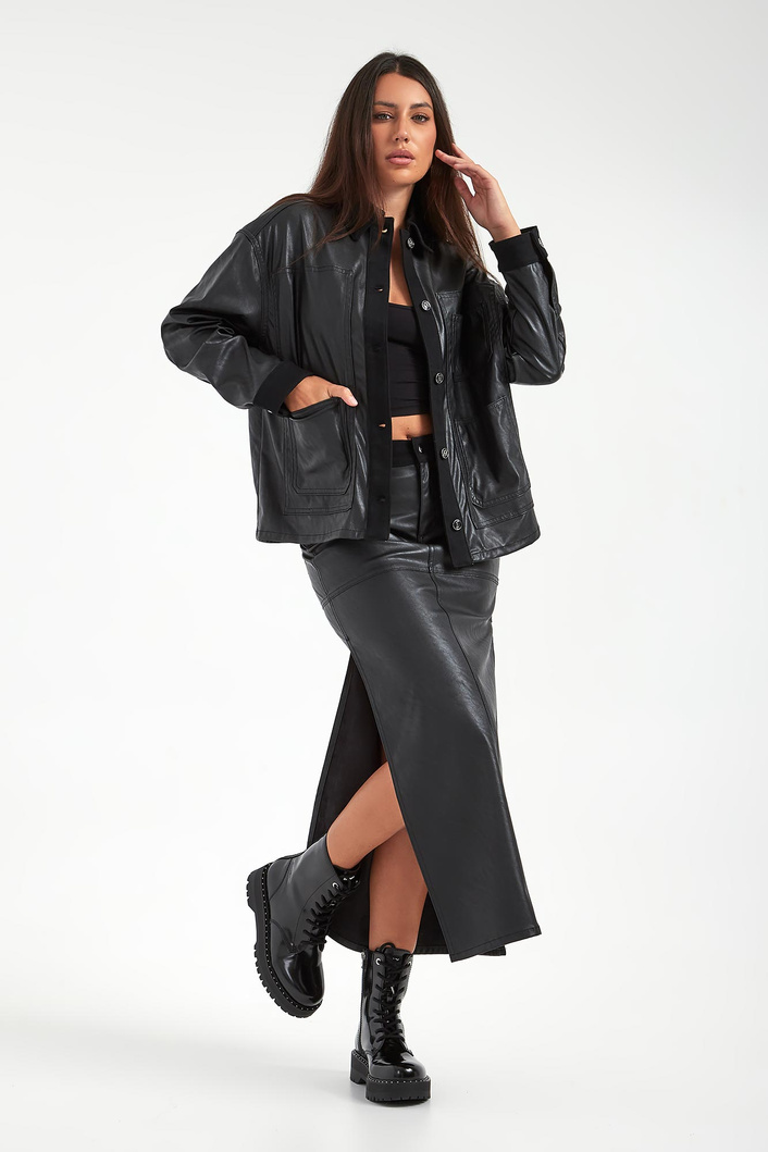 Kurtka damska z ekoskóry LIU JO