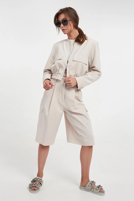 Bermudy damskie Gomma MARELLA MONOCHROME