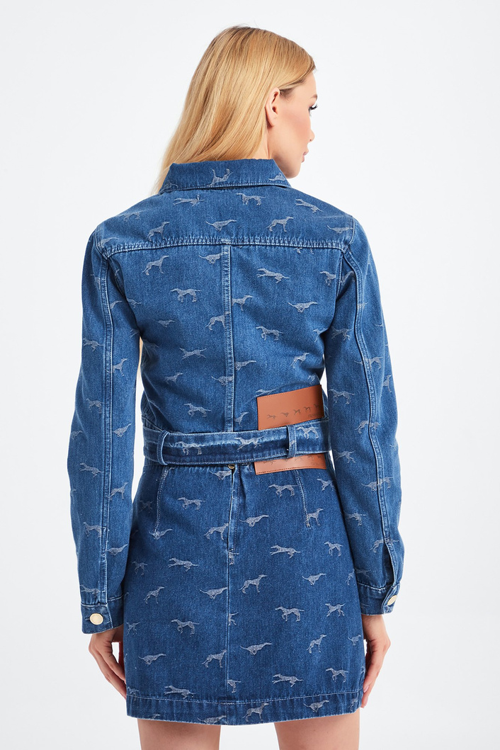 Katana Jeansowa damska TRUSSARDI