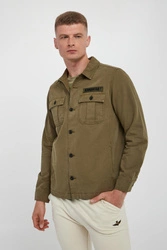 Kurtka męska z logo AERONAUTICA MILITARE