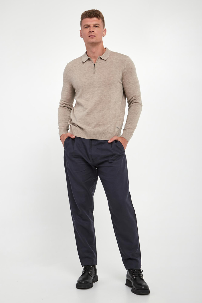 Sweter męski z wełny dziewiczej Dondor JOOP!