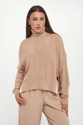 Sweter damski z golfem LIU JO