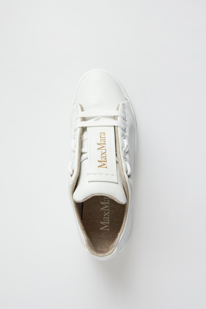 Sneakersy damskie z hydrofobowego kaszmiru Maxiws MAX MARA ACCESSORI