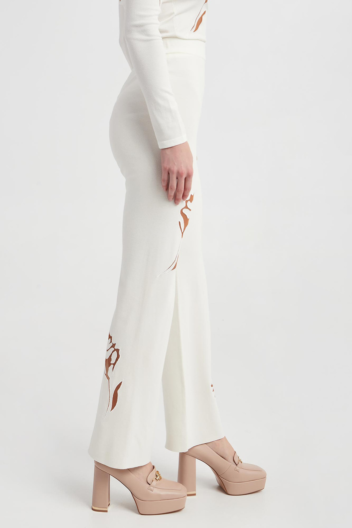 Spodnie damskie dzianinowe BLUGIRL BLUMARINE