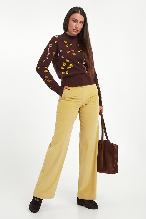 Spodnie damskie sztruksowe Tania WEEKEND MAX MARA