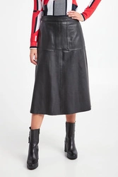 Spódnica skórzana Lambert SPORTMAX CODE