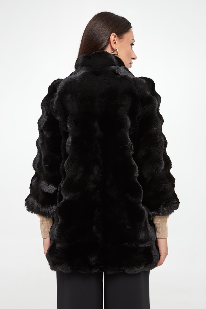 Futro damskie strukturalne ARMANI EXCHANGE