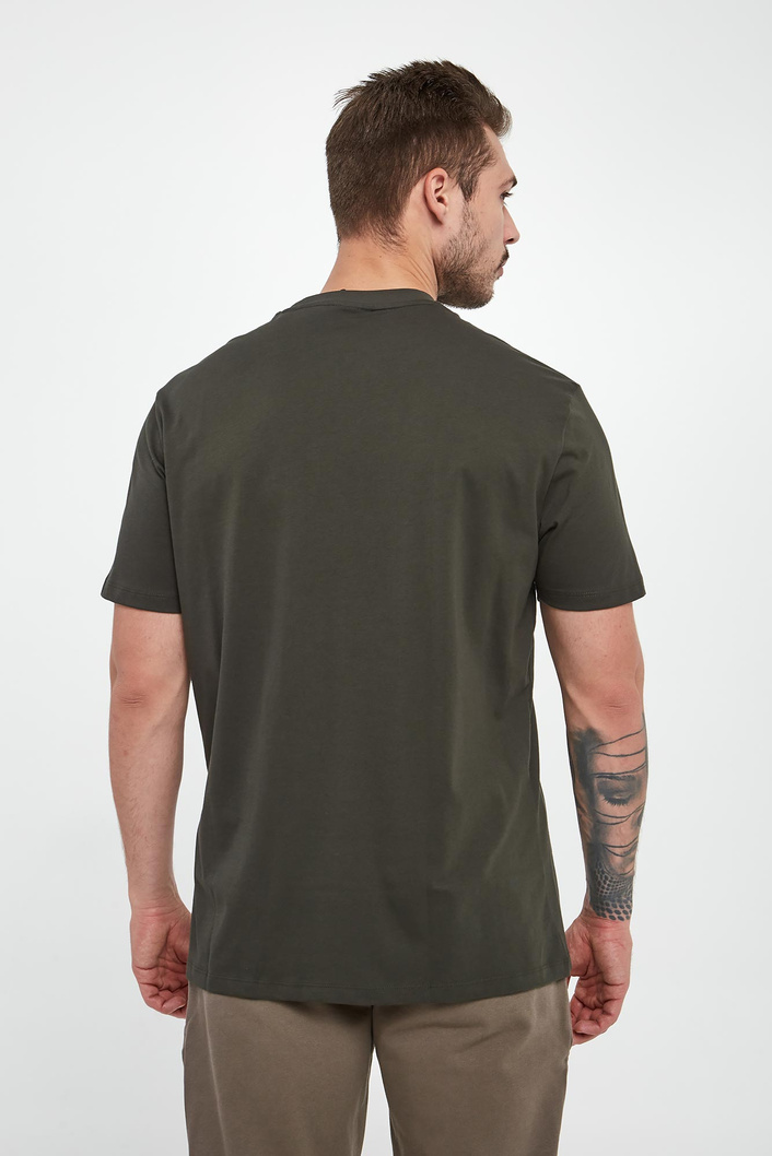 T-shirt męski z logo ARMANI EXCHANGE