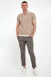 Spodnie męskie w kratkę Maxton3-W JOOP! JEANS