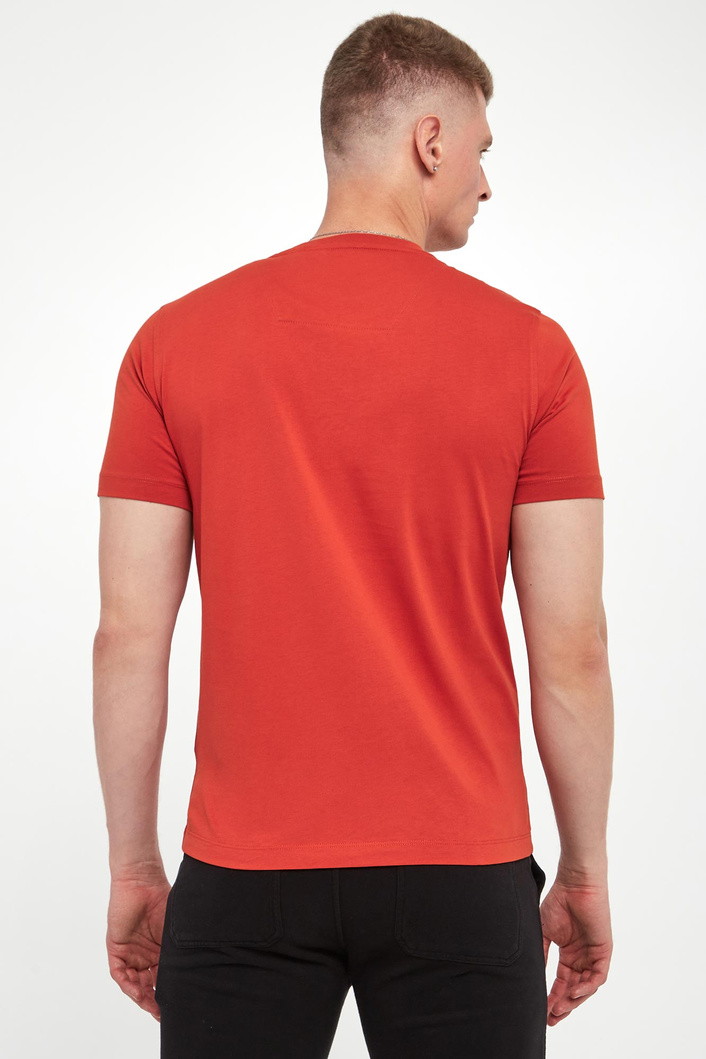 T-shirt męski z logo AERONAUTICA MILITARE