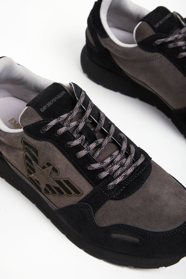 Sneakersy męskie skórzane EMPORIO ARMANI