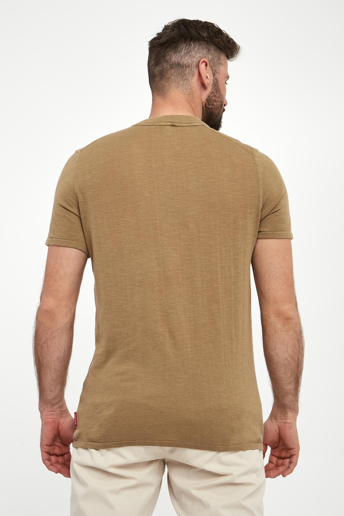 T-shirt męski dzianinowy Peeron JOOP! JEANS