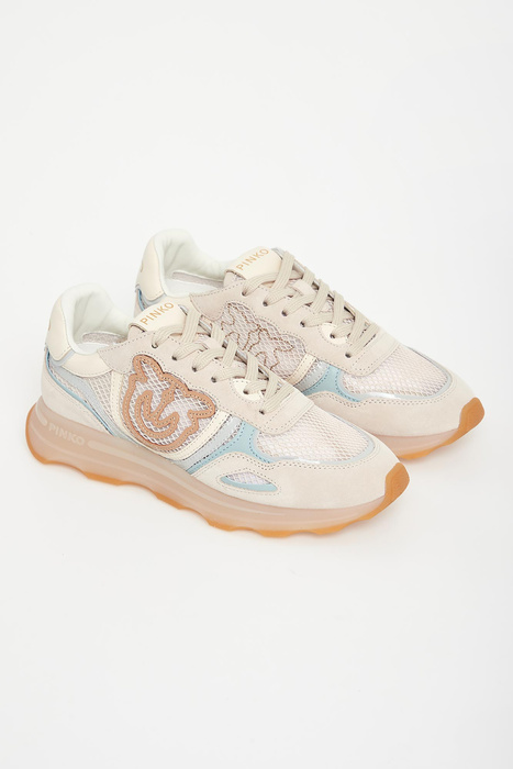 Sneakersy damskie skórzane PINKO