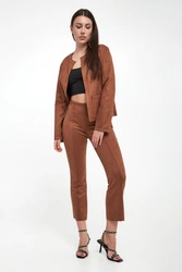 Spodnie damskie zamszowe JOSEPH RIBKOFF