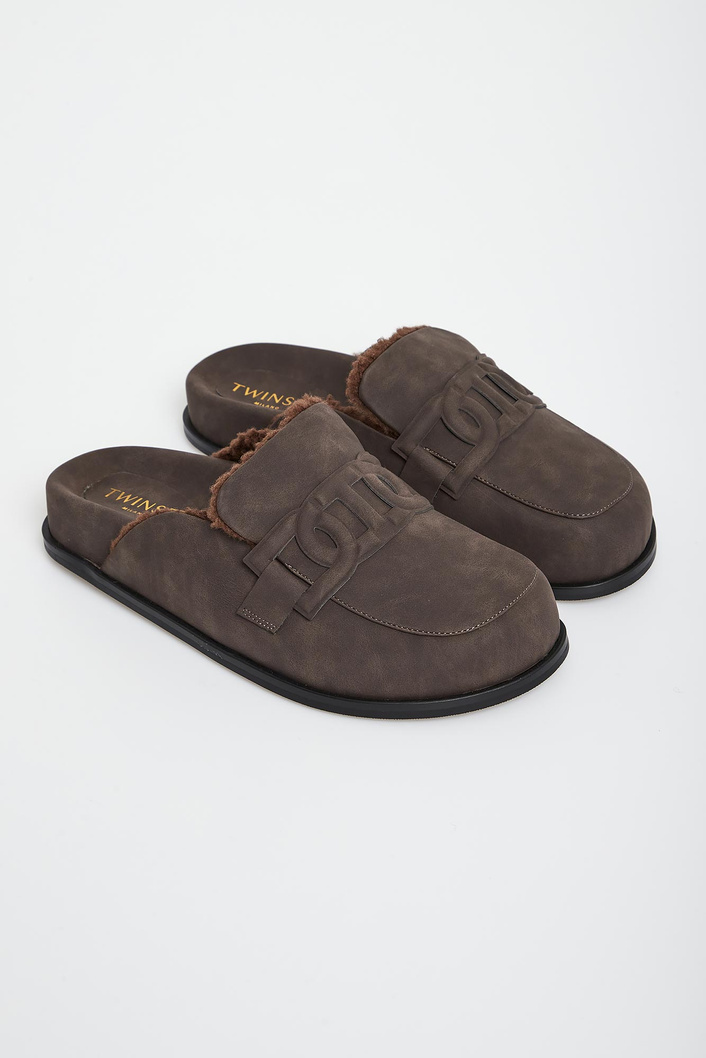 Klapki mule damskie TWINSET