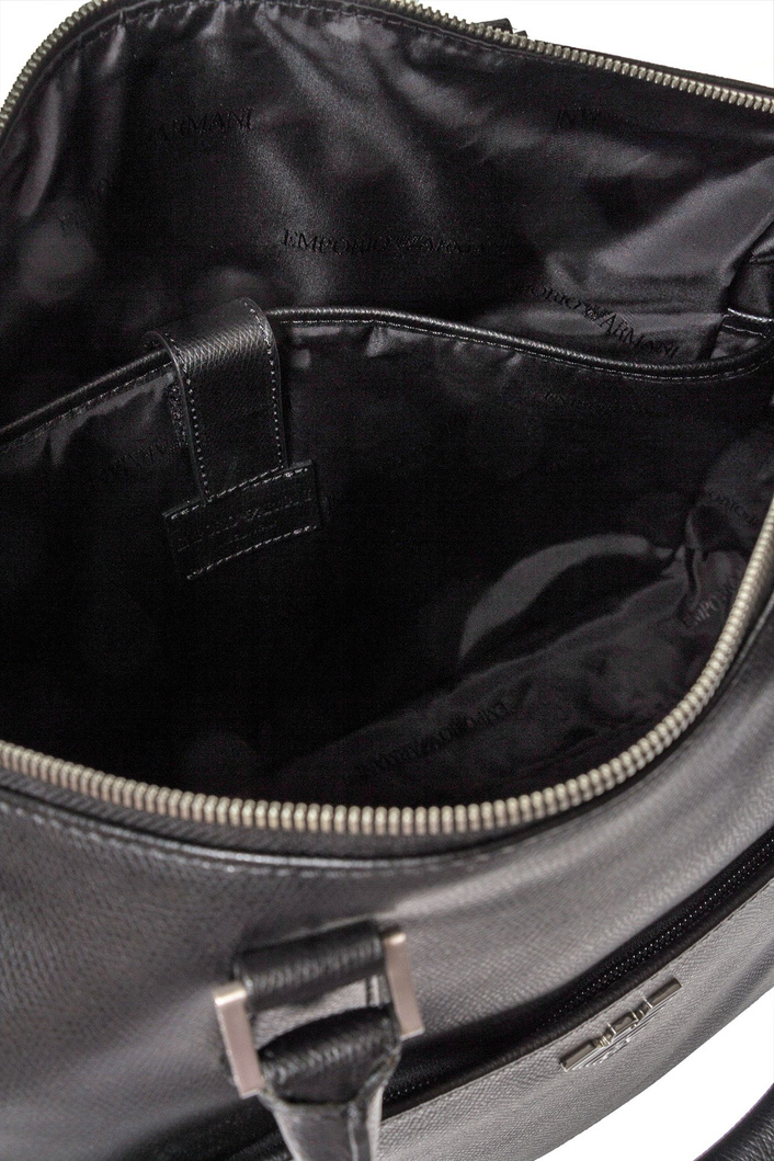 Torba skórzana aktówka EMPORIO ARMANI