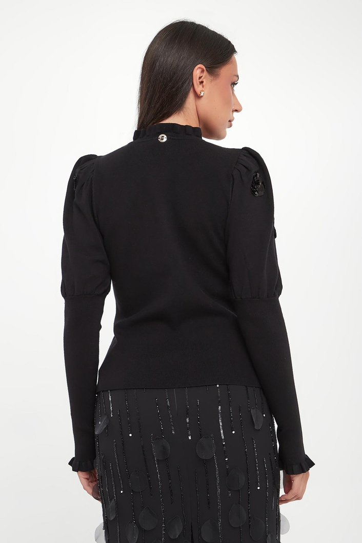 Sweter damski z cekinami TWINSET ACTITUDE