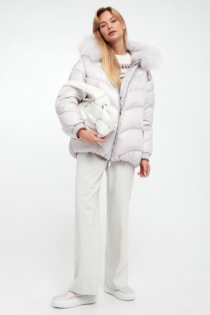 Kurtka damska puchowa dwustronna DIEGO M