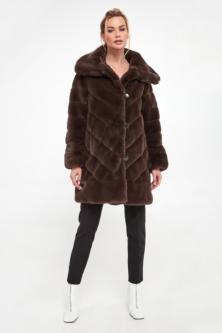 Futro damskie dwustronne JOSEPH RIBKOFF