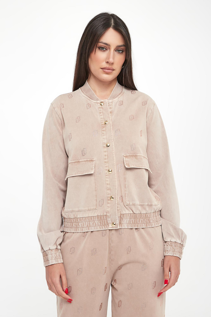 Bluza damska z cyrkoniami LIU JO