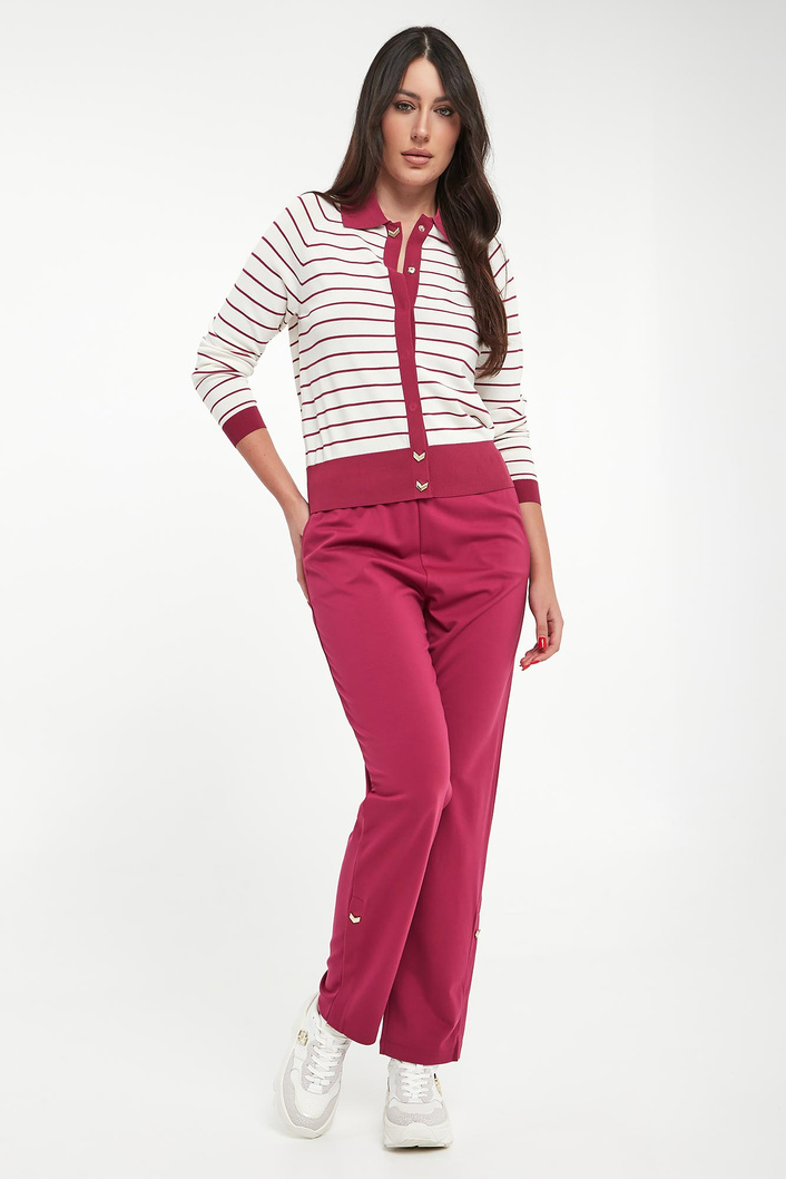 Sweter damski w paski LIU JO