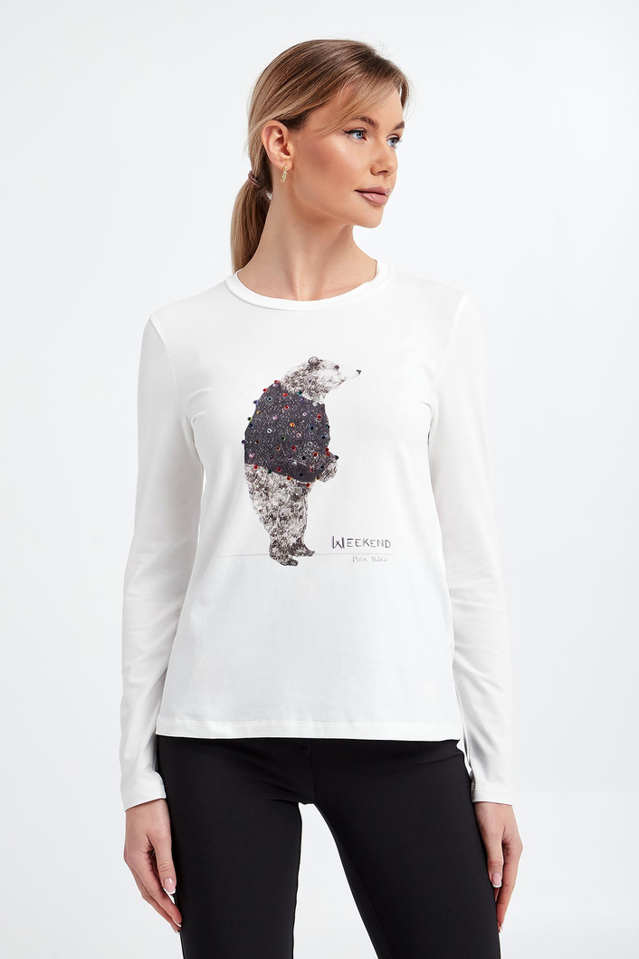 T-shirt damski Tallero WEEKEND MAX MARA