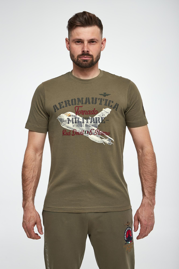 T-shirt męski AERONAUTICA MILITARE