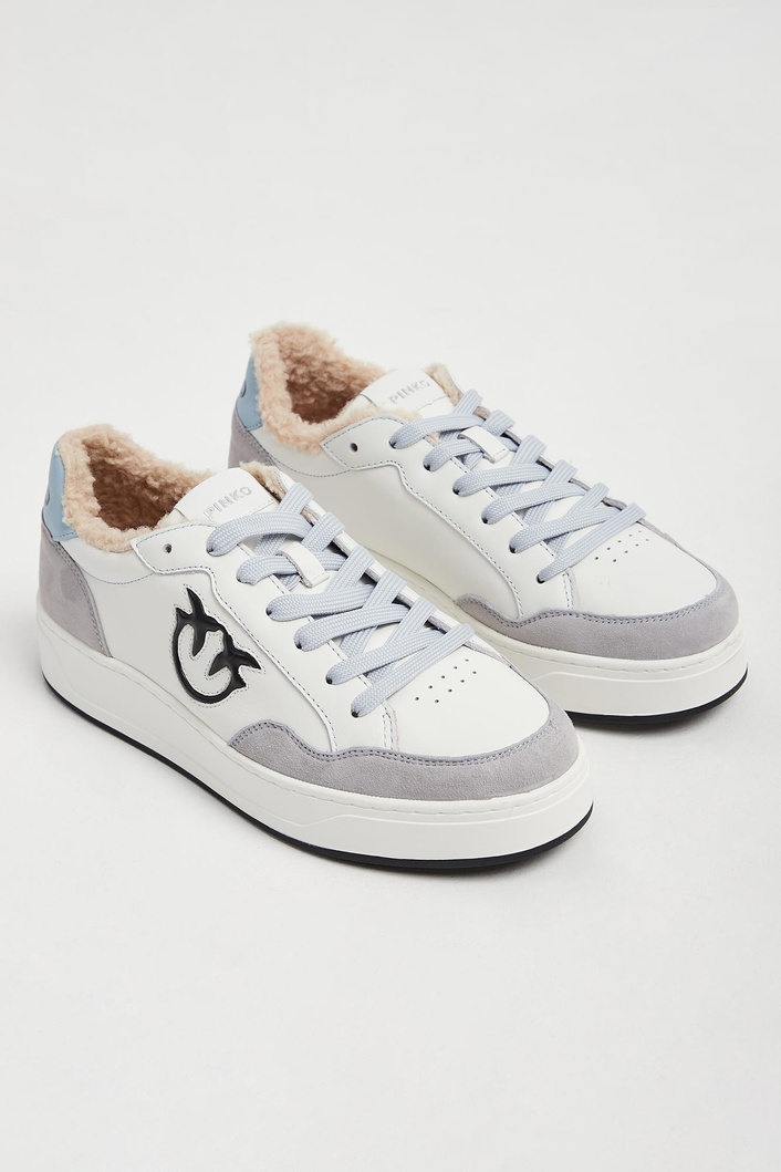 Sneakersy damskie skórzane PINKO