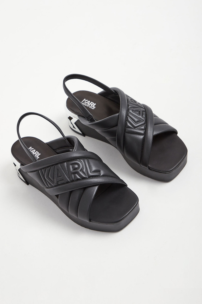 Sandały KARL LAGERFELD