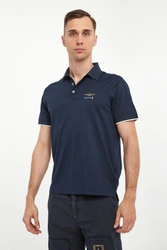 Polo męskie z haftem AERONAUTICA MILITARE