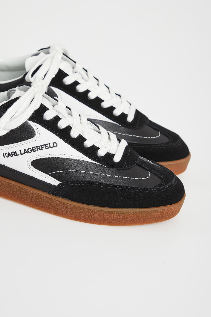 Sneakersy męskie skórzane KARL LAGERFELD