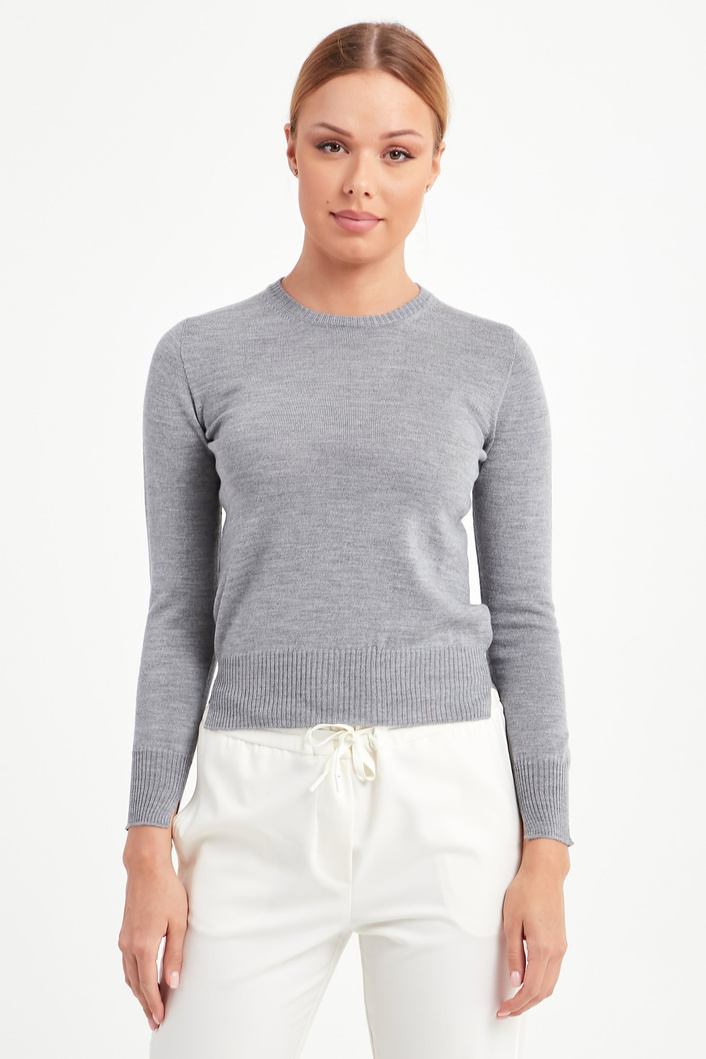 Sweter wełniany Legge MARELLA MONOCHROME