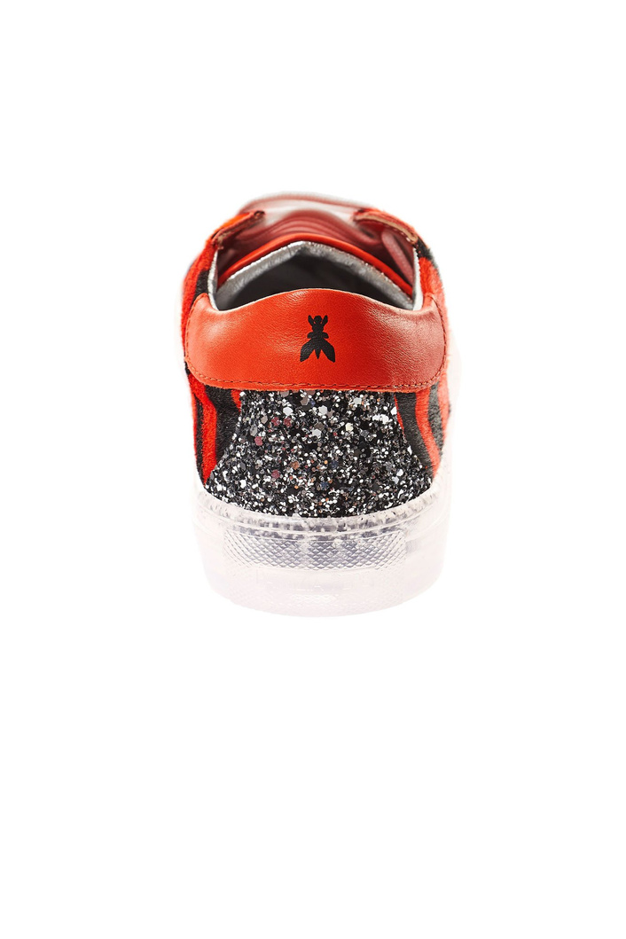 Sneakersy skórzane PATRIZIA PEPE