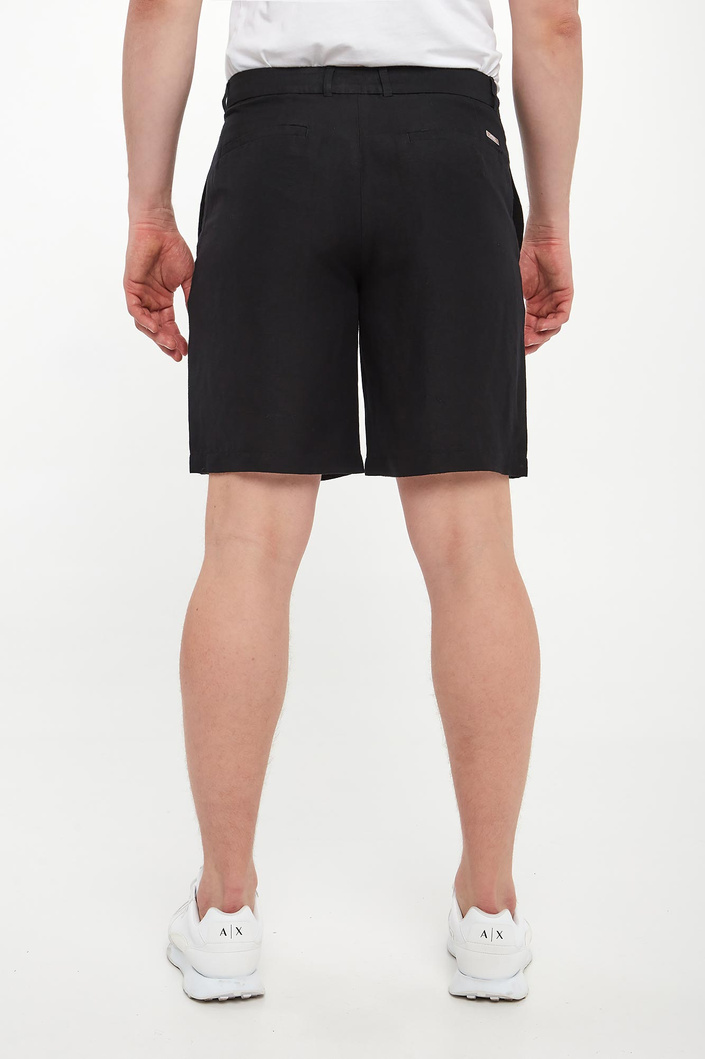 Bermudy męskie z lnem ARMANI EXCHANGE