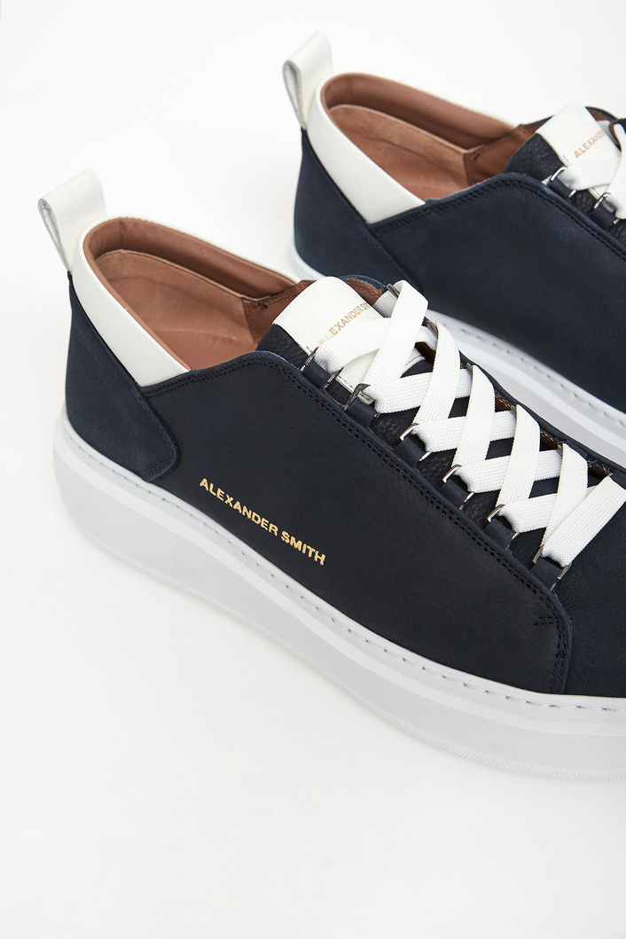 Sneakersy męskie skórzane Wembley Man ALEXANDER SMITH