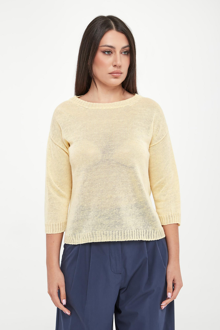 Sweter damski lniany Cannone WEEKEND MAX MARA